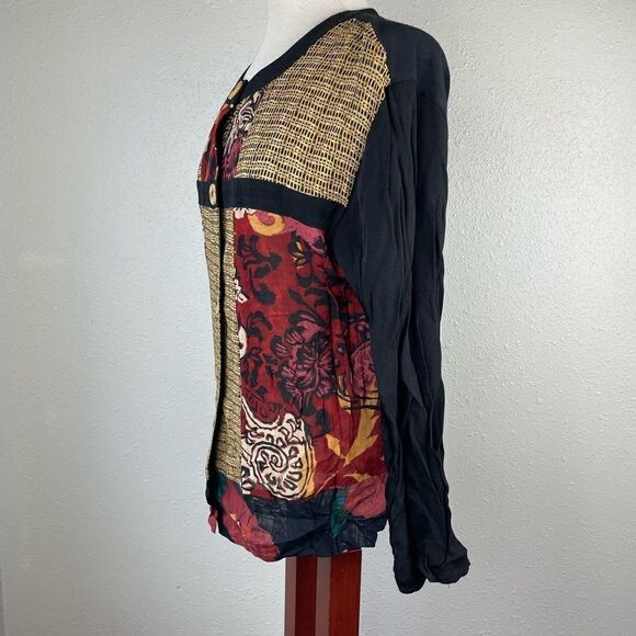 Carole Little Matching Button Down Top and Pants EUC - Picture 4 of 12